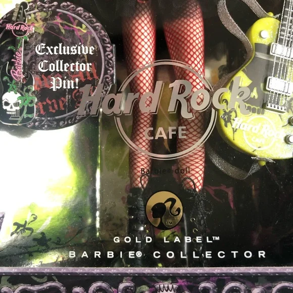 NIB HARD ROCK 2008 BARBIE GOLD LABEL COLLECTOR PIN - Picture 8 of 12